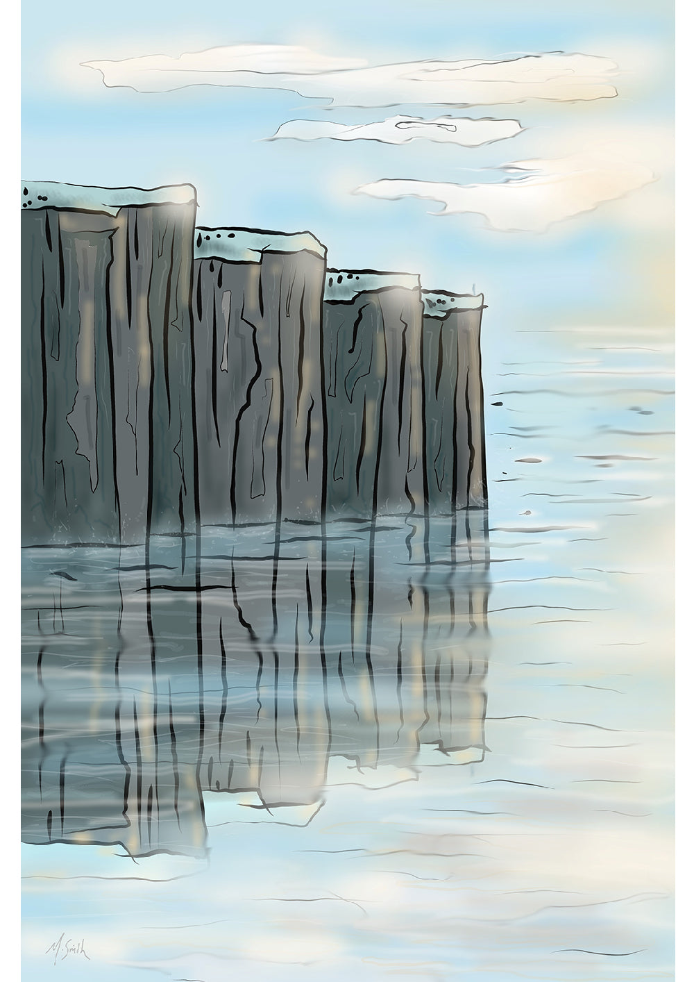 Cliffs,  Fine Art Print