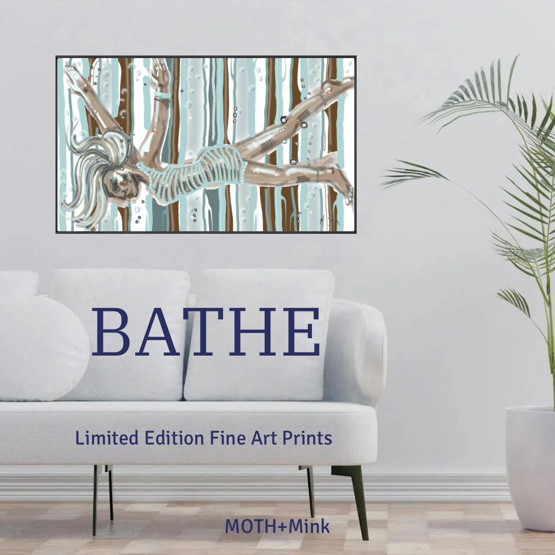 Bathe,  Limited Edition Fine Art Print
