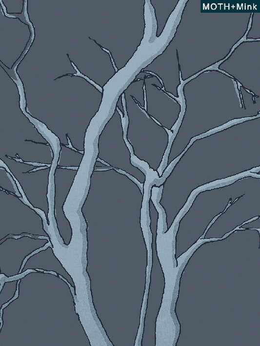 The Tree Line Wallpaper - Winter